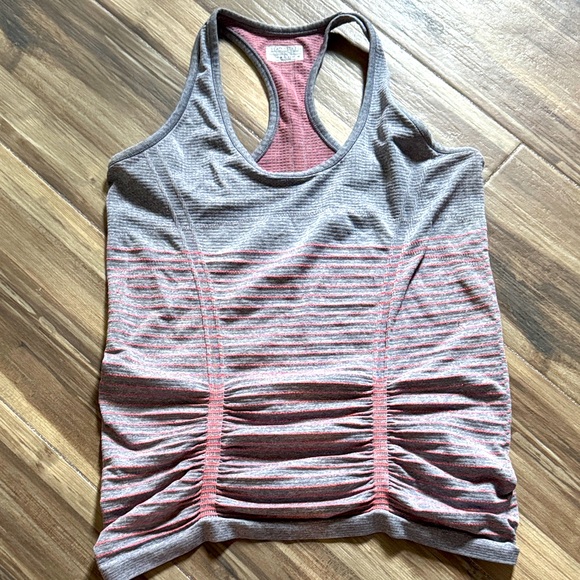 Athleta Ruched Racerback Tank - Picture 1 of 5